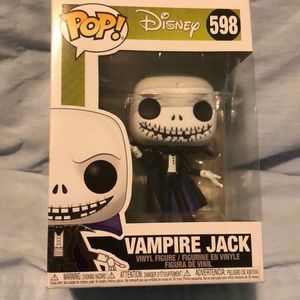 Funko Pop nightmare Before Christmas vampire jack